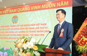 HỢP TÁC XÃ NẤM TAM ĐẢO VINH DỰ NHẬN BẰNG KHEN TẠI LỄ KỶ NIỆM 95 NĂM THÀNH LẬP HỘI NÔNG DÂN VIỆT NAM