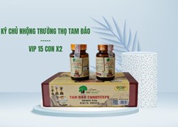 Ký chủ nhộng Trường Thọ - 15 con x 2