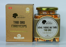 Đông Trùng Hạ Thảo Tam Đảo Sấy thăng hoa - 20 g